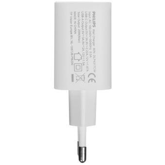  СЗУ Philips DLP4327CW/70 PD25W+QC3.0 белый 