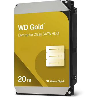  HDD WD Gold WD203KRYZ, 20ТБ, SATA III, 3.5" 