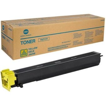  Тонер Konica-Minolta bizhub (A3VU250) C654/754/Pro C754 желтый TN-711Y 