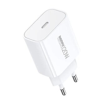  УЦ СЗУ REMAX RP-U133 Kiddy Series 20W 1C Fast Charger белый (плохая упаковка) 