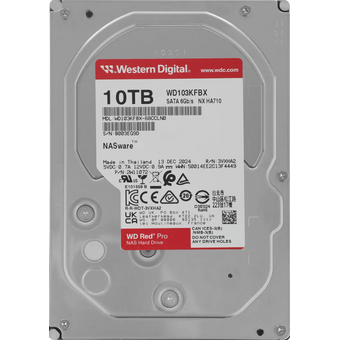  HDD WD Red Pro WD103KFBX, 10ТБ, SATA III, 3.5" 