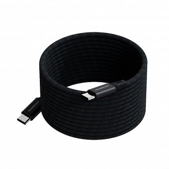  Магнитный кабель Magssory CBL021 Link C 240W USB-C, 2,4м, black 