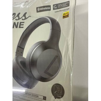  УЦ Наушники полноразмерные bluetooth REMAX RB-660HB Wireless Stereo Headphone черный (плохая упаковка) 