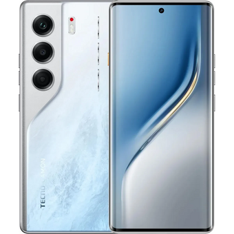  Смартфон Tecno Camon 40 Pro 5G 256Gb 12Gb белый ледяной 