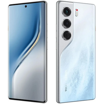  Смартфон Tecno Camon 40 Pro 5G 256Gb 12Gb белый ледяной 