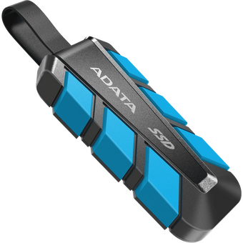  Внешний SSD ADATA SC740 (SC740-1000G-CBU 1.0Tb (USB3.2 gen 2 type C, 1050/1000Mbs, 122x41x22mm, 40g, защита от падения, встроенный кабель) 