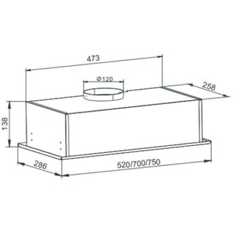  Вытяжка ZorG Technology Classico 850 52 M черный 