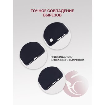  Чехол Soft для Samsung S24 FE (5G) с защитой камеры, с мягкой подкладкой из микрофибры, противоударный, черный (Самсунг Галакси S24 FE  (5G)) 