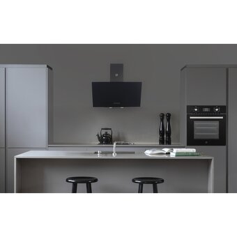 Вытяжка MBS Alpinia 160 Glass Black черный стекло 