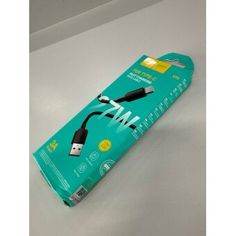  УЦ Дата-кабель HOCO X96 Hyper 27W charging data cable Type-C черный (плохая упаковка) 