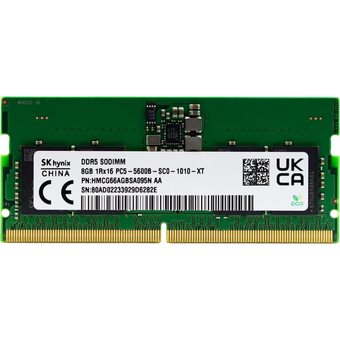  ОЗУ Hynix HMCG66AGBSA095N DDR5 SO-DIMM 8Gb, 5600MHz, CL46, 1.1V 
