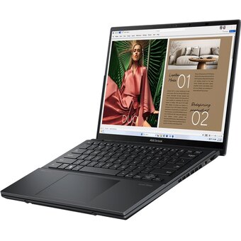 Ноутбук ASUS UX8406CA-QL221W 90NB14X1-M00C70 Duo Touch 14+14"(1920x1200 + 1920x1200 OLED 16:10)/Touch/Intel Core Ultra 7 255H(2Ghz)/16384Mb/1024PCISSD 