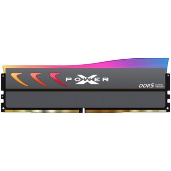  ОЗУ Silicon Power Xpower Storm SP032GXLWU68AFDK DDR5 - 2x 16ГБ 6800МГц, DIMM, Gray, Ret 