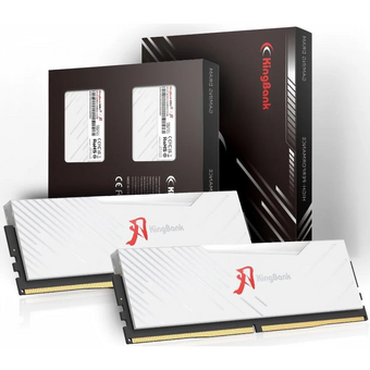  ОЗУ Kingbank (K5.01.FLM5GM9302) 48GB (2x24Gb) DDR5 6800MHz White Heatsink RGB / KRRW series / Hynix M-die CL32 (32-46-46-106) 