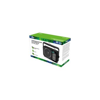  Радиоприемник Ritmix RPR-303 черный 