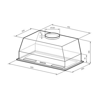  Вытяжка Lex Hyper 600 Inverter BBL 