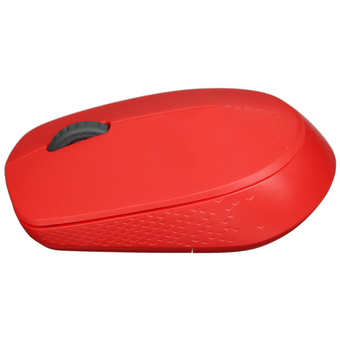  Мышь беспроводная Rapoo M100 Silent (6940056181848) Красный 