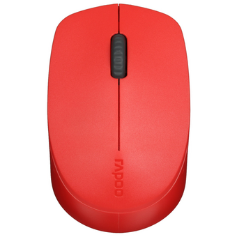  Мышь беспроводная Rapoo M100 Silent (6940056181848) Красный 