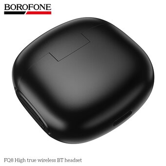  Наушники bluetooth BOROFONE FQ8 High true wireless черный 