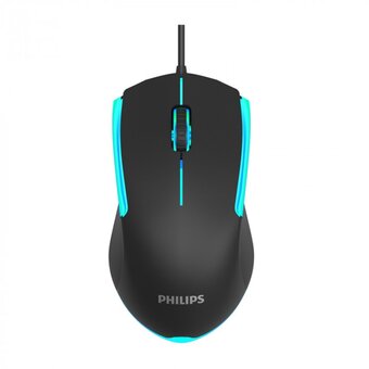  Мышь проводная Philips G314 (SPK9314) Черный 