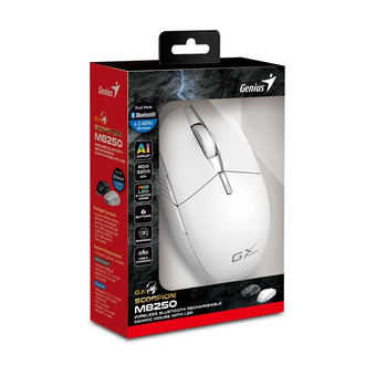  Мышь Genius Scorpion M8250 белый 
