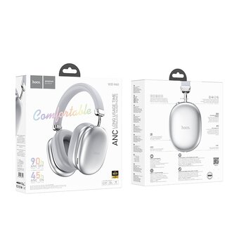  н-ки HOCO W35 Max Auspicious ANC noise reduction BT headphones silver 