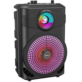  УЦ Портативная колонка Hoco BS46 Mature outdoor, black (плохая упаковка) 