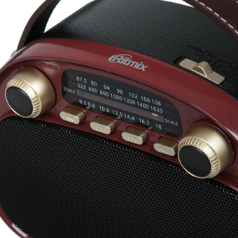  Радиоприемник Ritmix RPR-040 коричневый 
