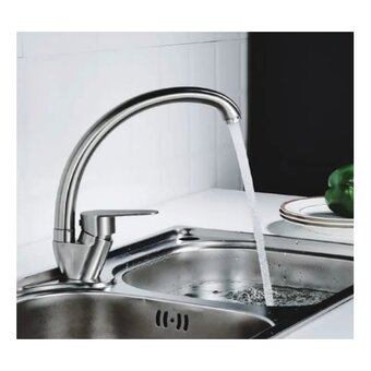  Смеситель для кухни Haiba HB801-2 (HB41801-2) сталь 