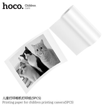  Бумага для печати для детской камеры HOCO 5шт (6942007645140) 