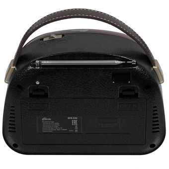  Радиоприемник Ritmix RPR-040 коричневый 