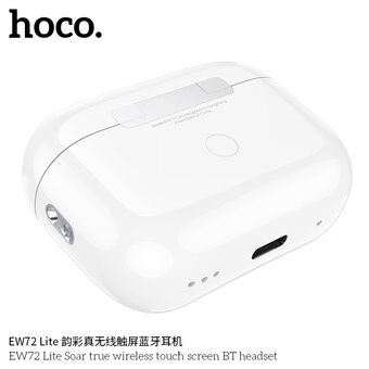  Наушники bluetooth HOCO EW72 Lite Soar true wireless touch screen BT headset 