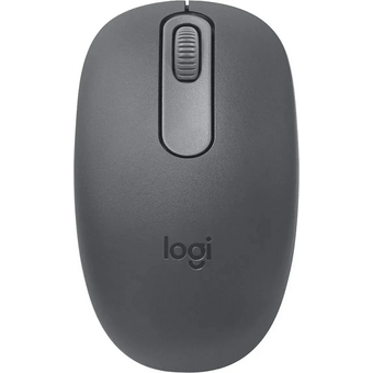  Мышь беспроводная Logitech M196 (910-007459) Темно-серый 