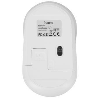  Мышь беспроводная HOCO GM14 Platinum 2.4G белый 