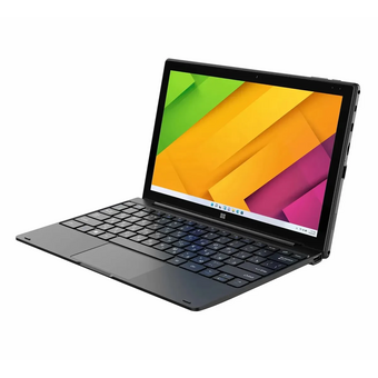  Планшет Digma EVE 1496E (DW3E1E01) N4020 (2.8) 2C RAM8Gb ROM256Gb 11.6" IPS 1366x768 Windows 11 Home черный 5Mpix 5Mpix BT WiFi microSD 256Gb 5500mAh 