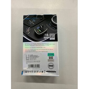  УЦ АЗУ Bluetooth HOCO E62 Fast PD20W QC3.0 чёрный (плохая упаковка) 