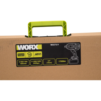  Гайковерт WORX Professional WU273.9 ударный без АКБ и ЗУ 