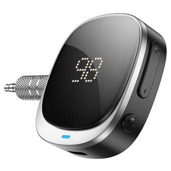  Адаптер Bluetooth НОСО E80 Travel car AUX BT receiver чёрный 