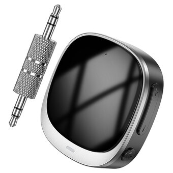  Адаптер Bluetooth НОСО E80 Travel car AUX BT receiver чёрный 