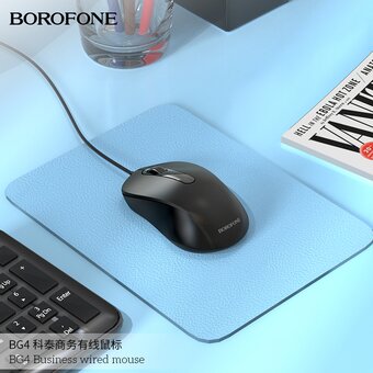 Мышь BOROFONE BG4 черный 