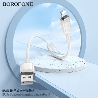  Дата-кабель BOROFONE BU56 Succeed iP белый 