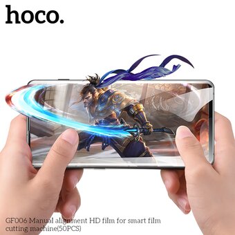  Гидрогелевая пленка HOCO GF006 Manual alignment HD smart film cutting machine (50 шт.) 