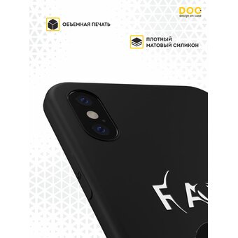  Силиконовый чехол DesignOnCase для iPhone XS/X (Айфон Икс (Икс Эс), с принтом Face БТС 