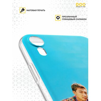  Силиконовый чехол DesignOnCase для iPhone XR (Айфон ХР), с принтом БТС общее фото 