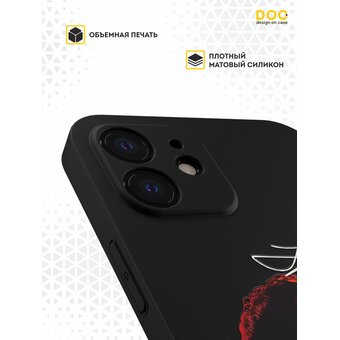  Силиконовый чехол  DesignOnCase для iPhone 12 (Айфон 12 ), с принтом Чонгук эстетика 