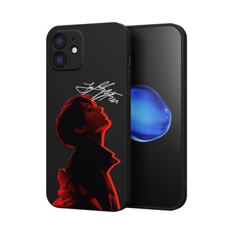  Силиконовый чехол  DesignOnCase для iPhone 12 (Айфон 12 ), с принтом Чонгук эстетика 