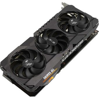  Видеокарта Asus NVIDIA GeForce RTX 3070 (TUF-RTX3070-O8G-V2-GAMING) 8192Mb 256 GDDR6 1815/14000 HDMIx2 DPx3 HDCP Ret 