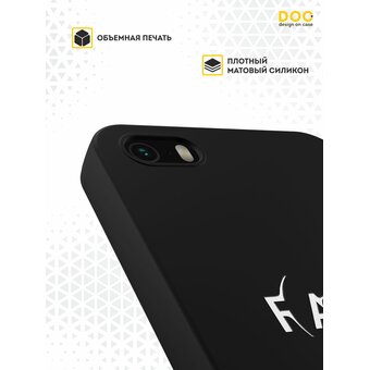  Силиконовый чехол DesignOnCase для iPhone 5/5s/SE (Айфон 5, 5с и СЕ), с принтом Face БТС 