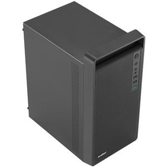 Корпус AeroCool CS-109-S-BK-v1 (4711099472390) MiniTower (mATX, USB3x1, USB2x2, 120mm fan,без БП) 