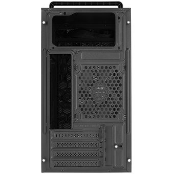  Корпус AeroCool CS-109-S-BK-v1 (4711099472390) MiniTower (mATX, USB3x1, USB2x2, 120mm fan,без БП) 